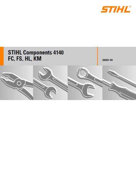 Stihl KM 55 KombiMotor Service Repair Manual
