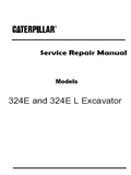 Caterpillar Cat 324E L Excavator (Prefix KTE) Service Repair Manual (KTE00001 and up)