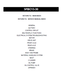 Toyota 30-5FBC30 Battery Forklift Service Repair Manual