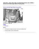 John Deere Z435 EZtrak Residential Mower (SN.100001 and up) Service Repair Technical Manual (TM113019)