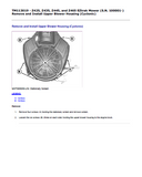 John Deere Z435 EZtrak Residential Mower (SN.100001 and up) Service Repair Technical Manual (TM113019)
