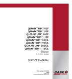 CASE QUANTUM 80CL Tractor Service Repair Manual (PIN ZFLK00441 and above)