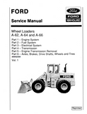 Ford New Holland A66 Wheel Loader Service Repair Manual