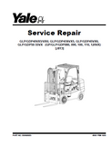 YALE (J813) GDP40VX6 LIFT TRUCK Service Repair Manual