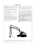 Hitachi EX700 Excavator operator’s manual Serial No. 01526 and up