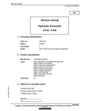 LIEBHERR R946 -1376 Hydraulic Excavator Service Repair Manual