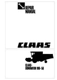 CLAAS DOMINATOR 78 (Type 091) Combine Service Repair Manual