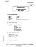 LIEBHERR R950 Demolition 1467-1788 Hydraulic Excavator Service Repair Manual