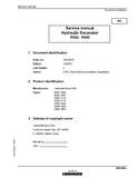 LIEBHERR R945 -1866 Hydraulic Excavator Service Repair Manual