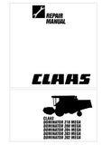 CLAAS DOMINATOR MEGA 204 SKD Combine (Type 936) Service Repair Manual
