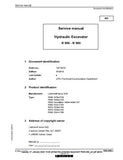 LIEBHERR R980 -1543 Hydraulic Excavator Service Repair Manual