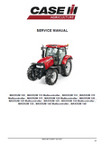 CASE IH MAXXUM 140 Multicontroller TRACTOR Service Repair Manual