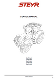 STEYR CVT 6150 Tractor Service Repair Manual