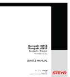 STEYR Kompakt 4055S Ecotech Tractor Service Repair Manual (PIN ZEAM00327 and above)