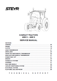 STEYR KOMPAKT 4065S Tractor Service Repair Manual
