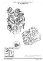Massey Ferguson MF 5708 DYNA 4 TRACTOR (ECO3 / TIER 4F) Parts Catalogue Manual