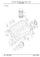 Massey Ferguson MF 6712R TRACTOR (ECO4 / TIER 2 -3 ; BR) Parts Catalogue Manual