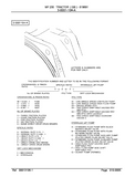 Massey Ferguson 230 TRACTOR (GB) Service Parts Catalogue Manual
