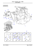 Massey Ferguson 230 TRACTOR (GB) Service Parts Catalogue Manual