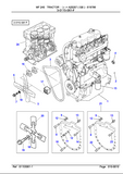 Massey Ferguson 240 TRACTOR (|---> A20287 ( GB )) Service Parts Catalogue Manual (Part Number : 819786)
