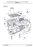 Massey Ferguson 240 TRACTOR Service Parts Catalogue Manual (Part Number : 1637463)