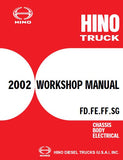 2002 Hino FD series Truck Service Repair Manual