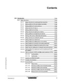 LIEBHERR T33-10-1695 4FS Telescopic Handler Service Repair Manual