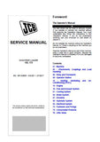 JCB 175 Skid Steer Loader Service Repair Manual S/N: from 2575651 and up
