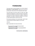 Toyota 02-6FDU40 Forklift Service Repair Manual