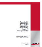 CASE IH Farmlift 633 Stage IV Telescopic Handler Service Repair Manual