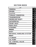 Toyota 6FD10 Forklift Service Repair Manual