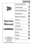 JCB 526-55 TELESCOPIC HANDLER Service Repair Manual SN（277468-279288）