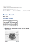 Caterpillar Cat 140K Motor Grader (Prefix JPA) Service Repair Manual (JPA00001 and up)