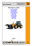 JCB 540-140 Telescopic Handler Service Repair Manual SN:796102-1185999 1232517-1232526