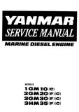 Yanmar 3HM35 Marine Diesel Engine Service Repair Manual