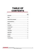 Yanmar 4JH4AE Marine Diesel Engine Service Repair Manual