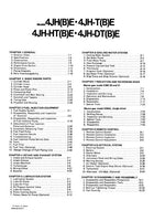 Yanmar 4JH-DTE Marine Diesel Engine Service Repair Manual