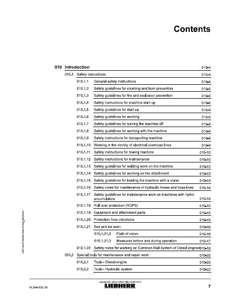 technical manual of piping system download manual:... LIEBHERR RL 56-1632 3A Pipe Layer Service Repair Manual ...