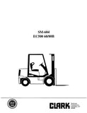 Clark EC500 60B Forklift Service Repair Manual