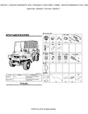Kubota RTV1140CPXR Utility Vehicle Parts Catalogue Manual (Publishing ID: BKIDK5045)