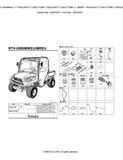 Kubota RTV-X900MWEU Utility Vehicle Parts Catalogue Manual (Publishing ID: BKIDK5114)