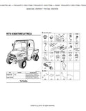 Kubota RTV-X900TREU MC Utility Vehicle Parts Catalogue Manual (Publishing ID: BKIDK5112)