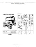 Kubota RTV-X1110TREU MR Utility Vehicle Parts Catalogue Manual (Publishing ID: BKIDK5289)