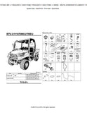 Kubota RTV-X1110TWEU MR Utility Vehicle Parts Catalogue Manual (Publishing ID: BKIDK5287)