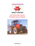 Massey Ferguson MF 4260 Tractor Service Repair Manual