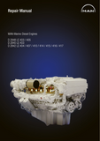 MAN Marine Diesel Engine D 2842 LE 416 Service Repair Manual