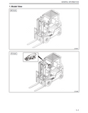 MITSUBISHI FGE18ZN FORKLIFT TRUCKS Service Repair Manual SN:F34-78001/88001-UP