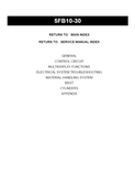 Toyota 5FB20 Forklift Service Repair Manual