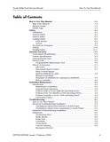 Toyota 6HBE40 Pallet Truck Service Repair Manual SN:20011 and up