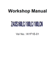 HITACHI ZAXIS 180LCN EXCAVATOR Service Repair Manual